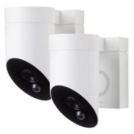 Pack de 2 x Somfy Outdoor Camera blanches