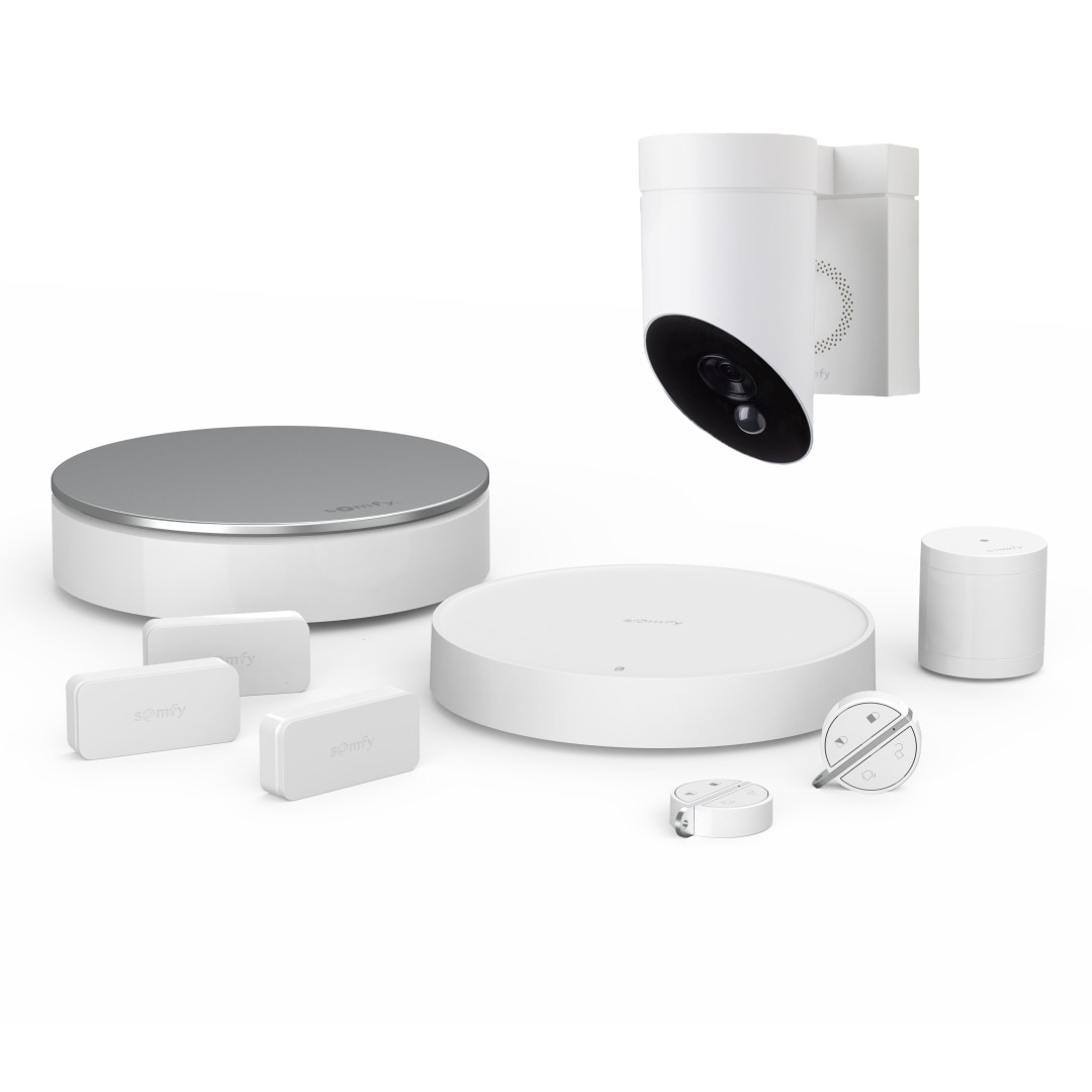 Image Somfy Home Alarm Essential + Outdoor Camera Blanc